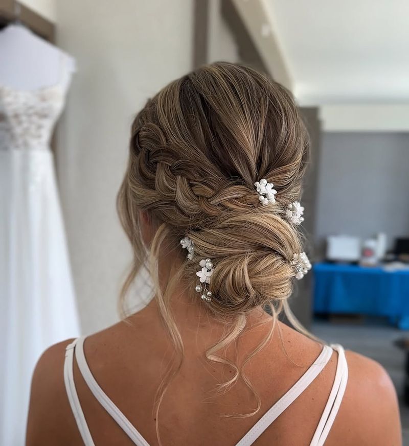 Penteado romântico