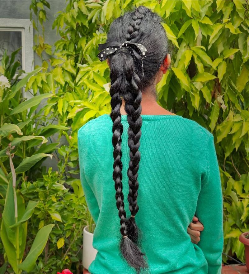 Rope Braid Ponytail