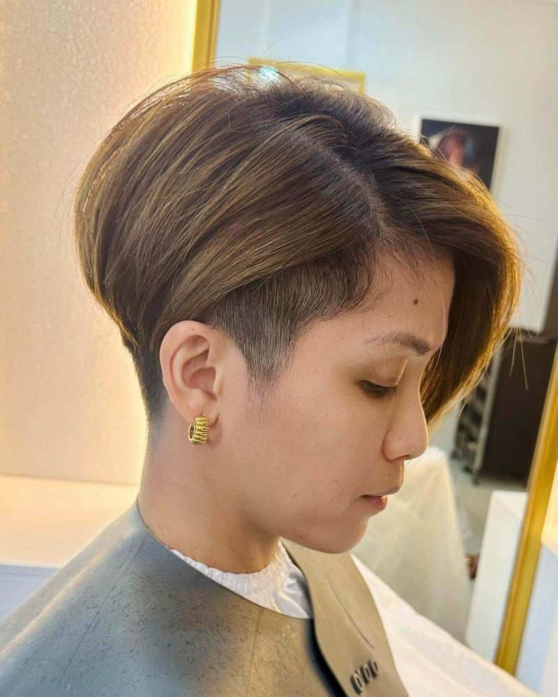 Sandy Brown Undercut