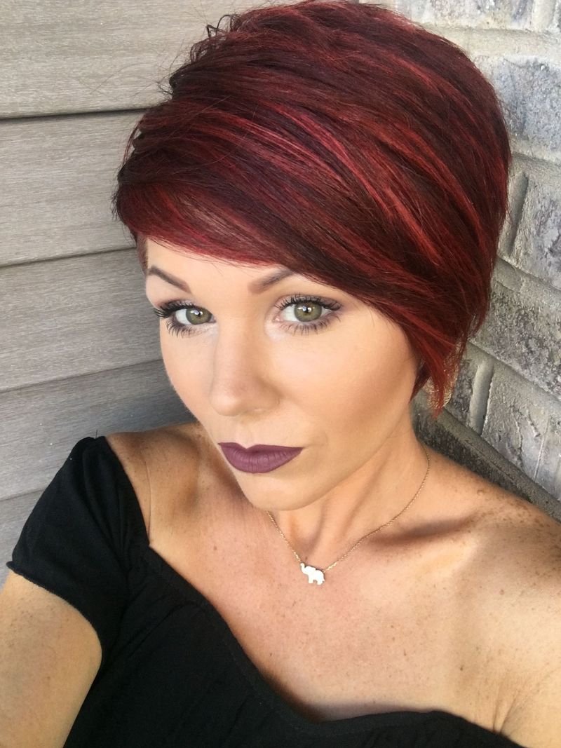 Sassy Red Highlights