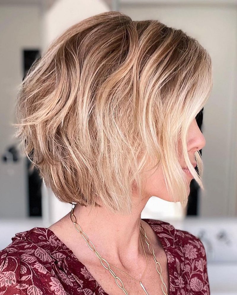 Short Bob with Highlights