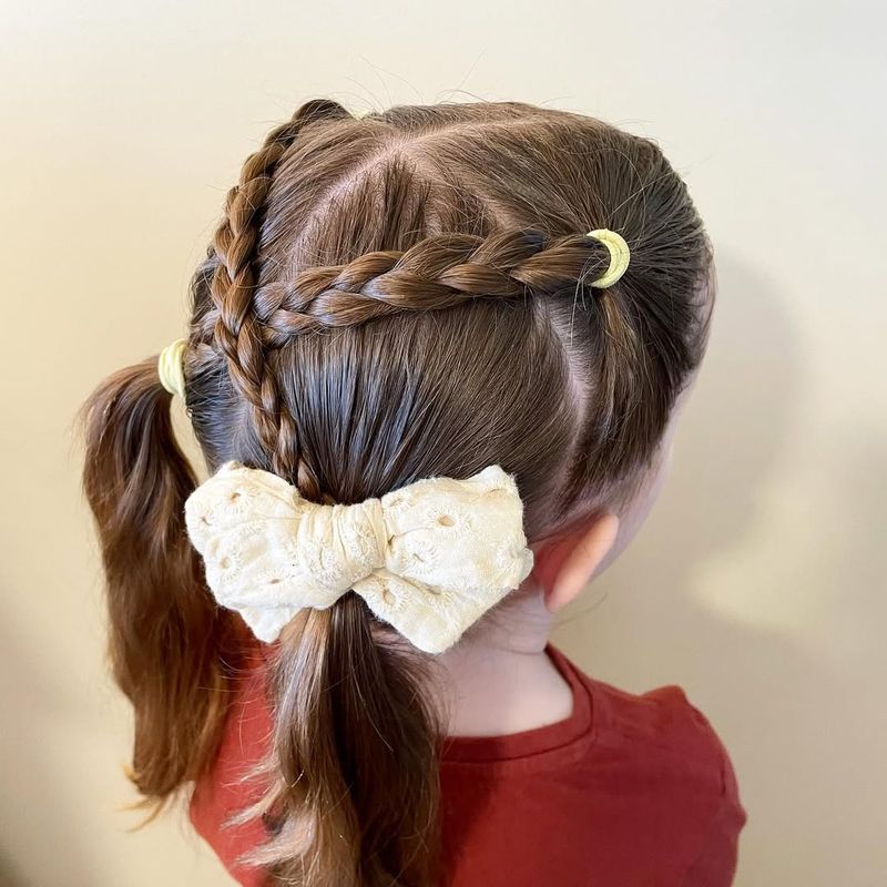 Side Braided Pigtails