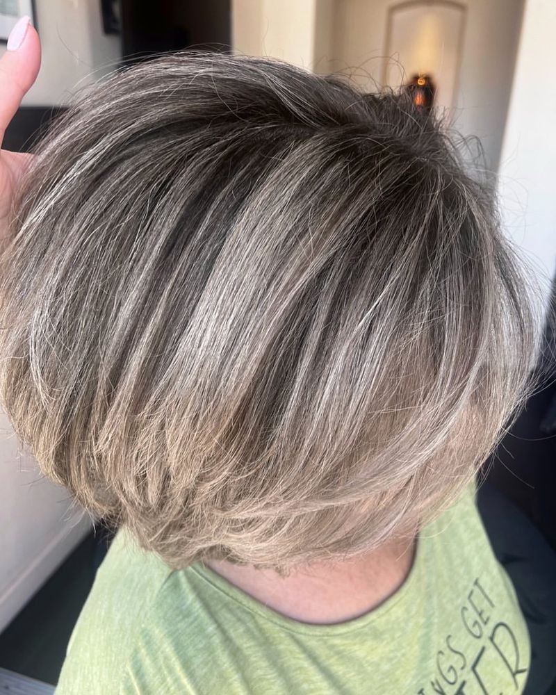 Silver Balayage