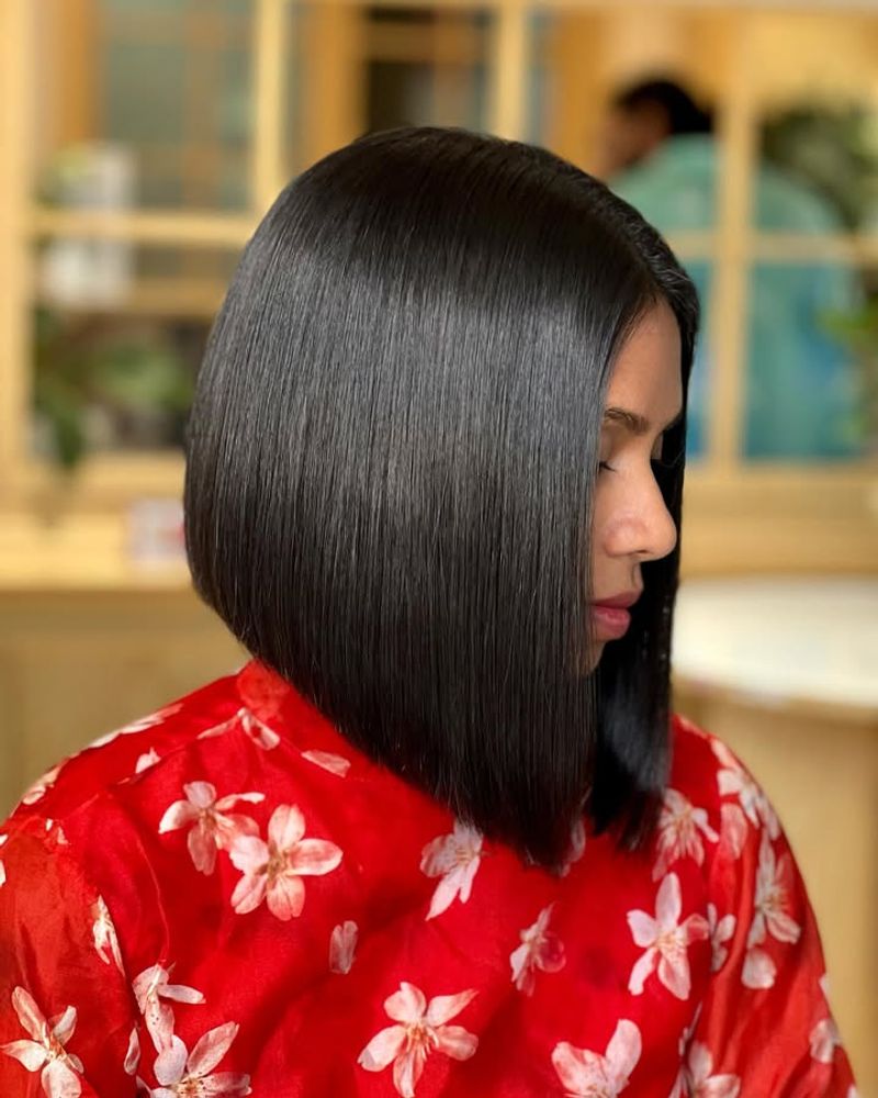 Sleek A-Line Bob