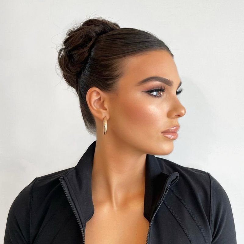 Sleek High Bun