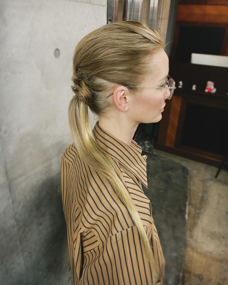 Sleek High Ponytail