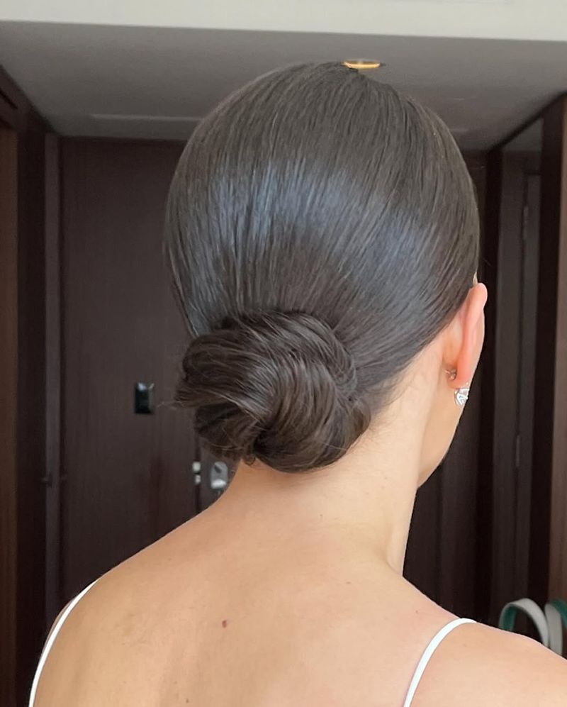 Sleek Low Bun