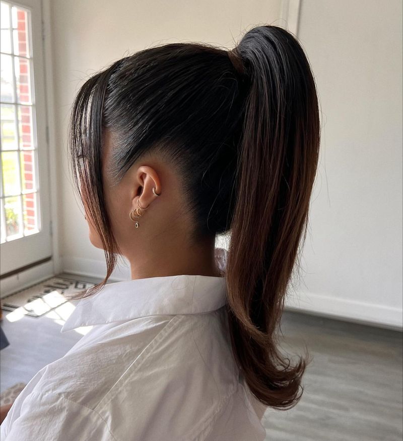 Sleek Ponytail