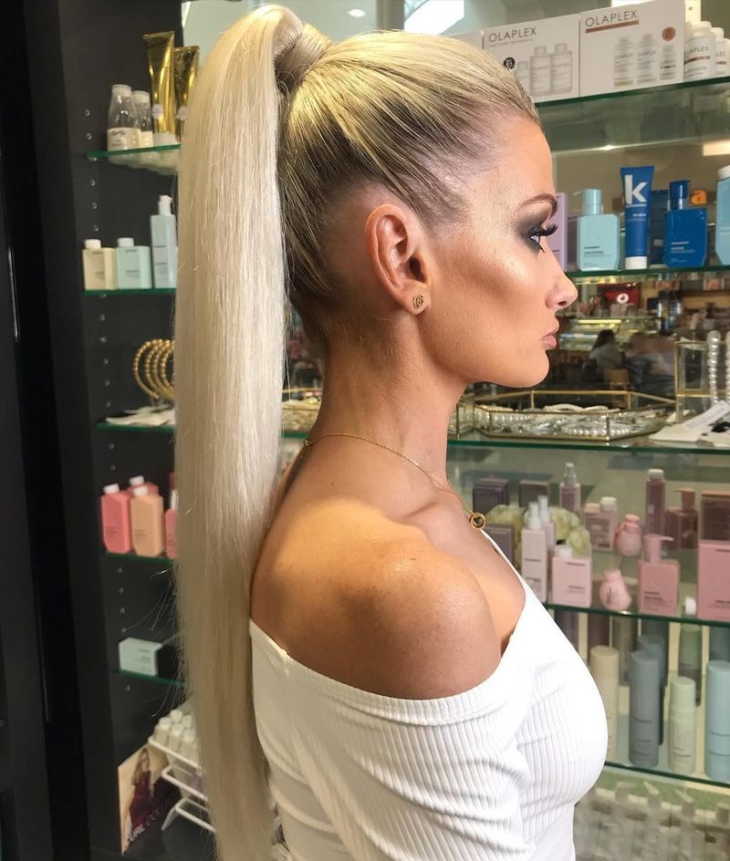 Sleek Ponytail