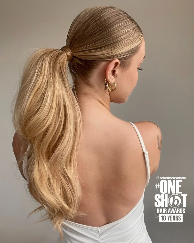 Sleek Ponytail