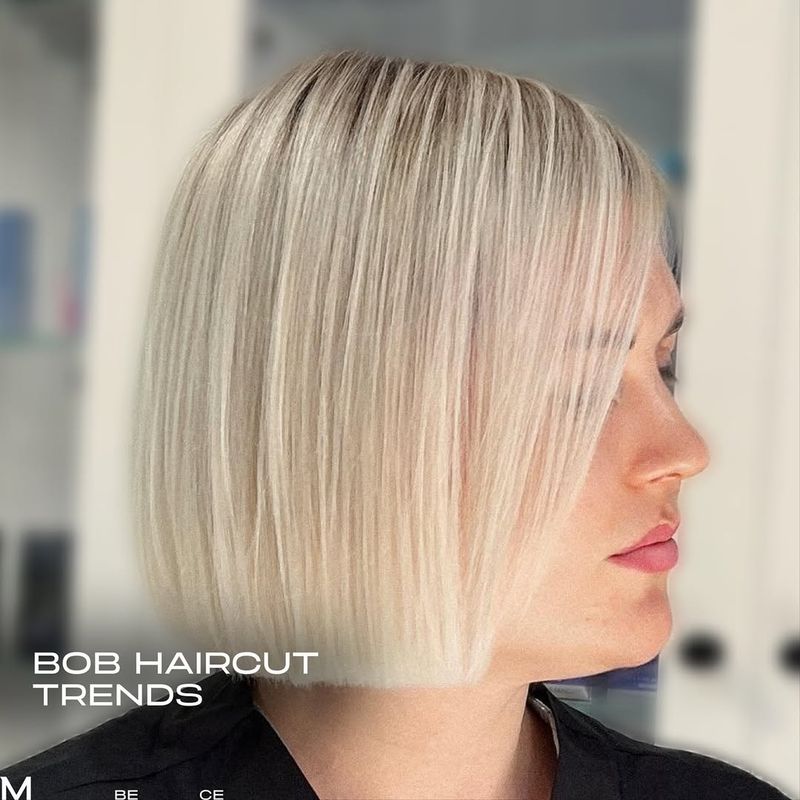 Sleek Straight Bob