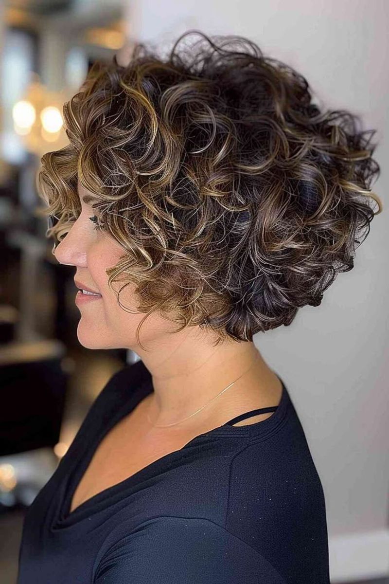 Soft Curly Wedge