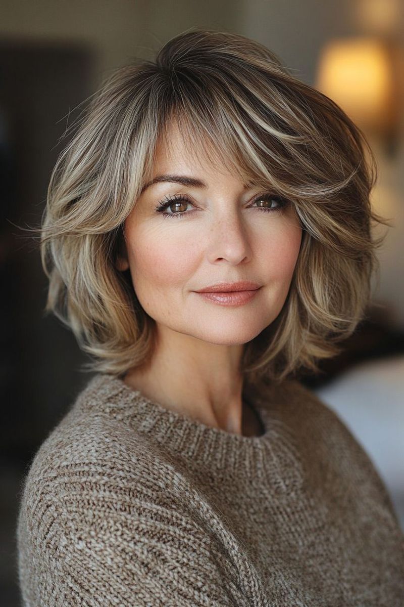 Soft Layered Bob