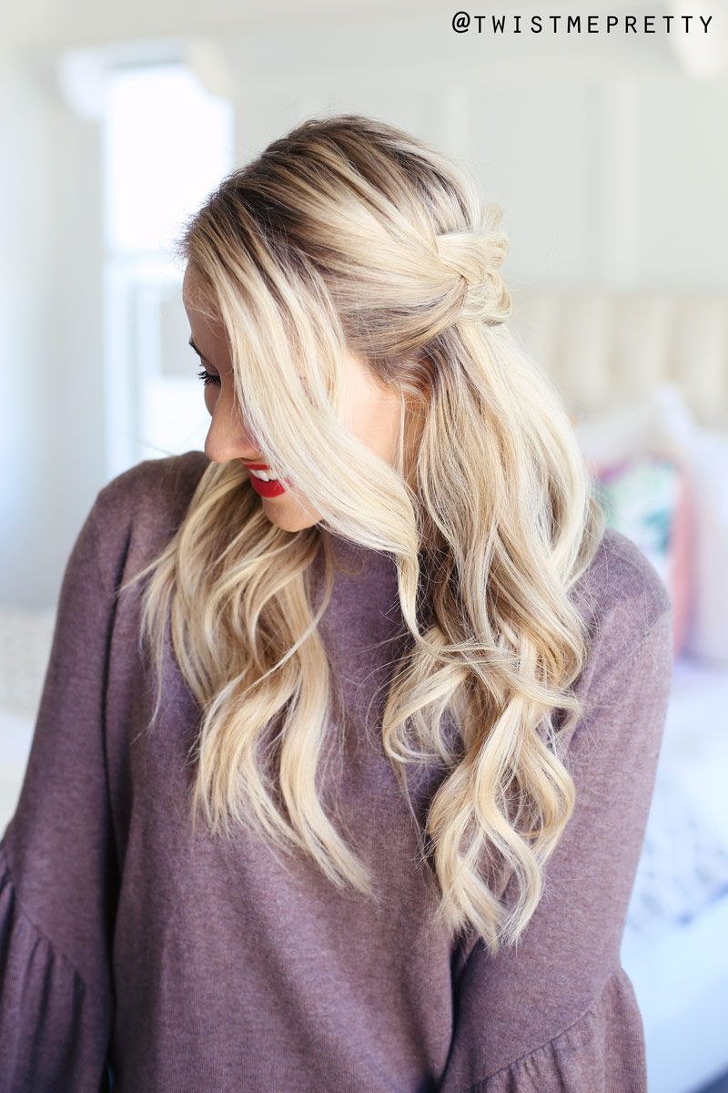 Braided Crown with Side Bangs