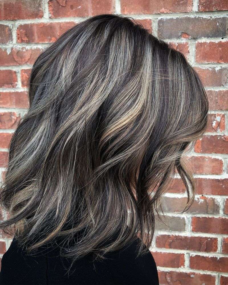 Subtle Silver Streaks