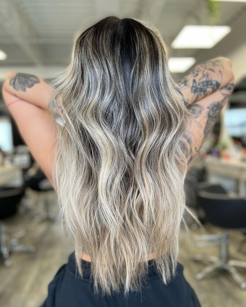 Textured Beach Waves