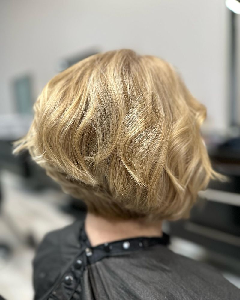 Textured Inverted Bob