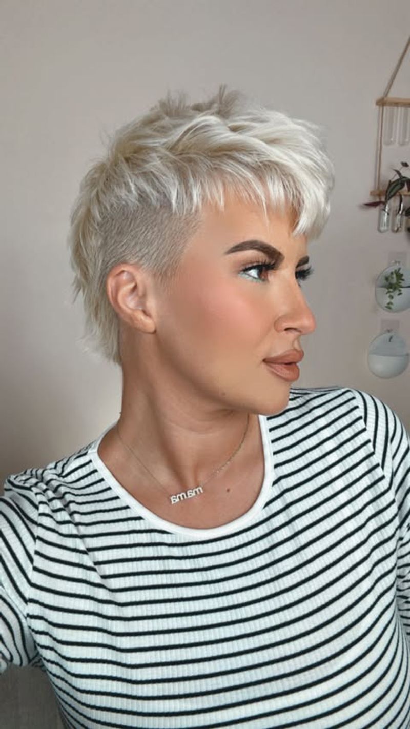 Textured Pixie Cut