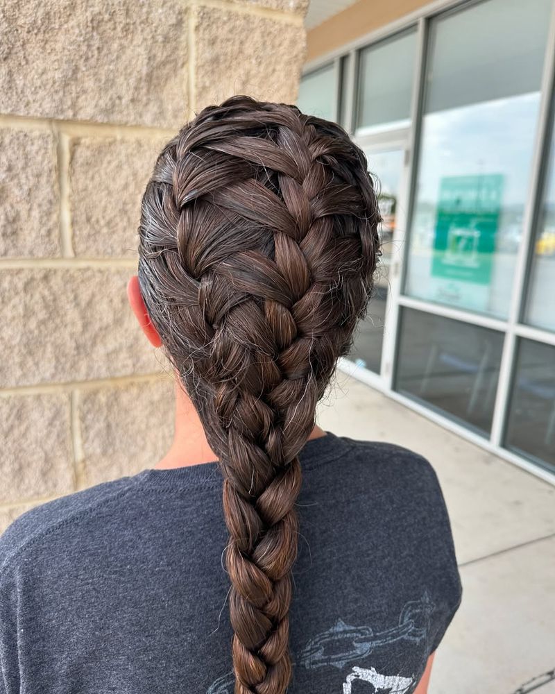 The Basket Weave Ponytail