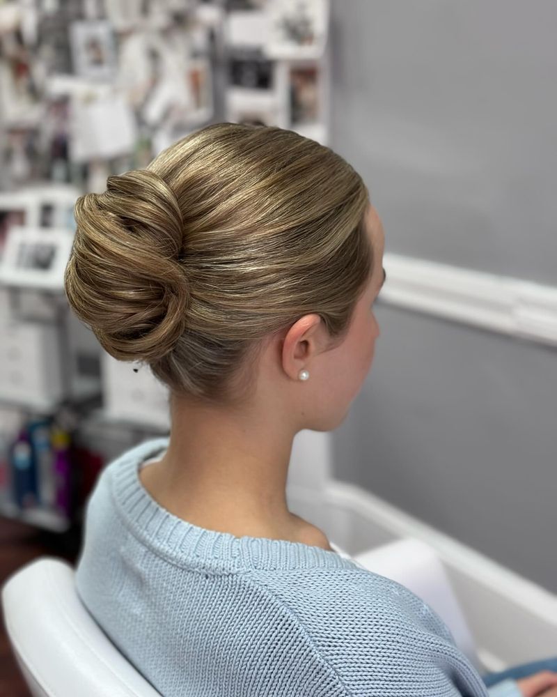 O chignon clássico