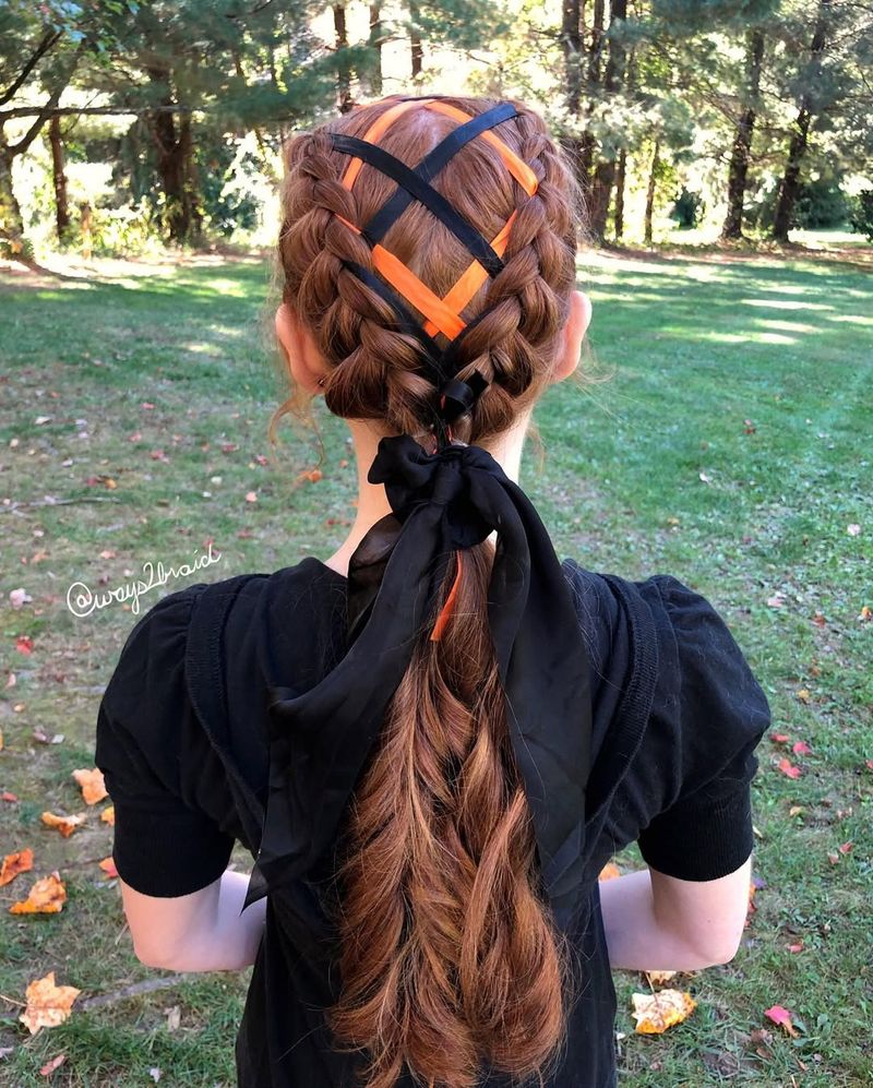 The Corset Braid Ponytail