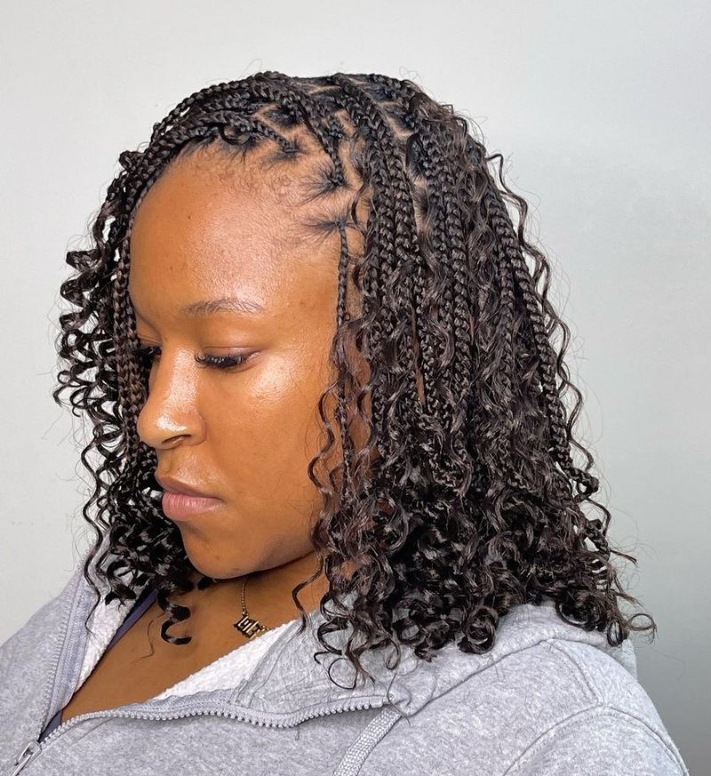 30 Must Try Styling Ideas For Short Box Braids 30 Must Try Styling Ideas For Short Box Braids