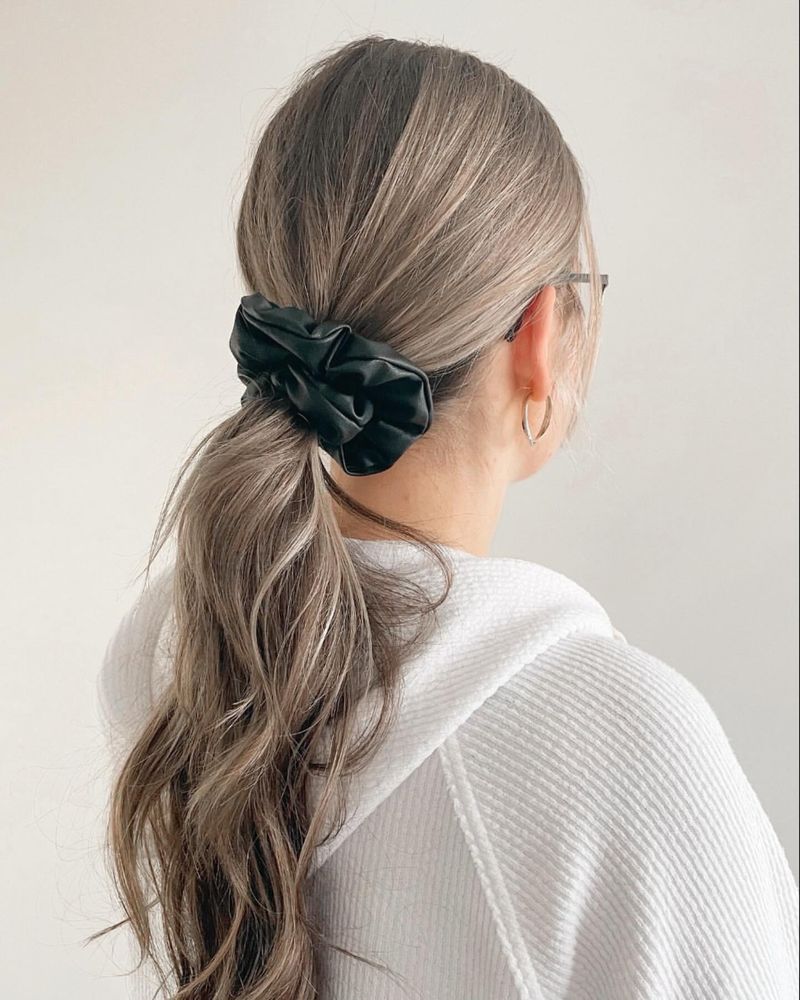 The Ponytail with Scrunchie