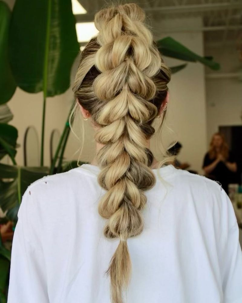 The Pull-Through Braid Ponytail