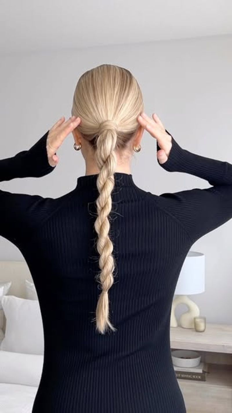 The Twist Braid Ponytail