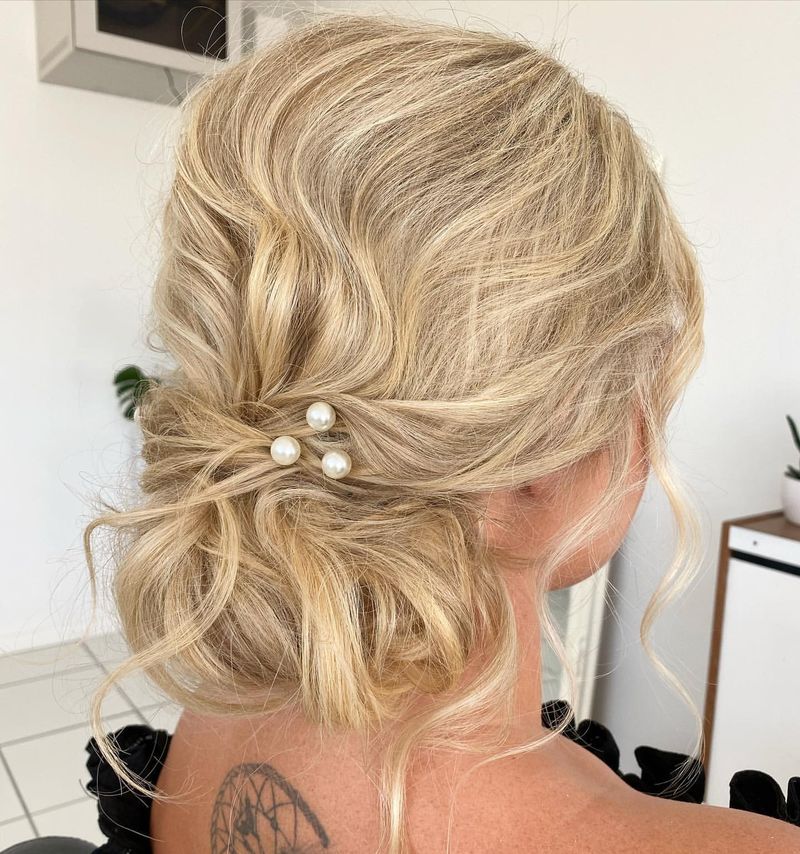 Le chignon défait