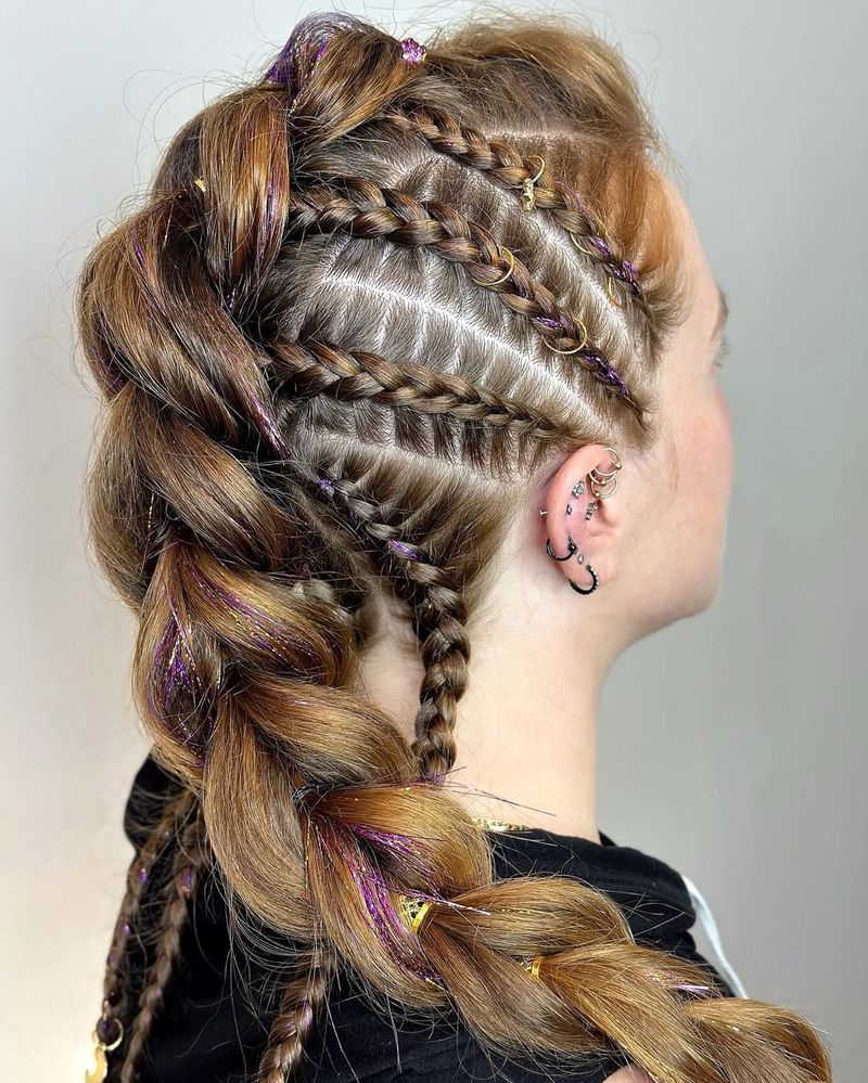 The Warrior Braid Ponytail