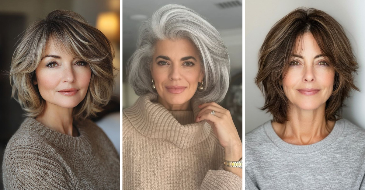 These 29 Medium-Length Hairstyles Will Look So Gorgeous On Older Women