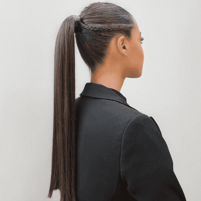 Tightly Pulled Ponytail