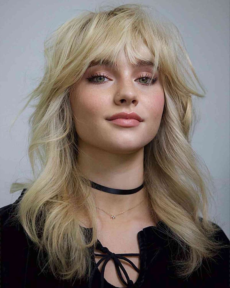 Tousled Bangs