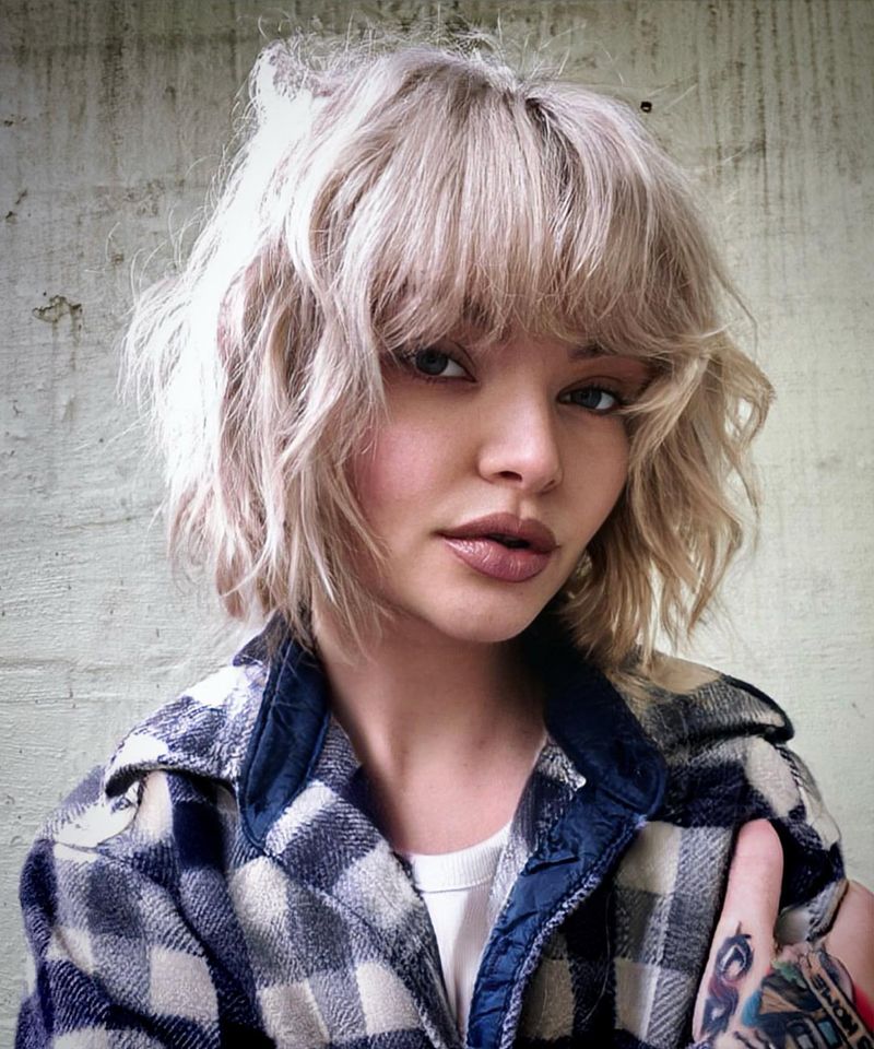 Tousled Layered Bob