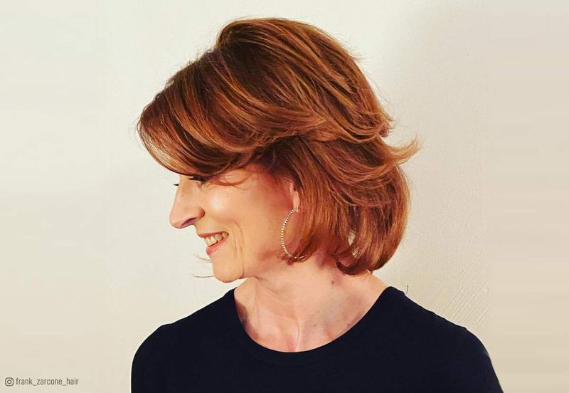 Tousled Layered Bob