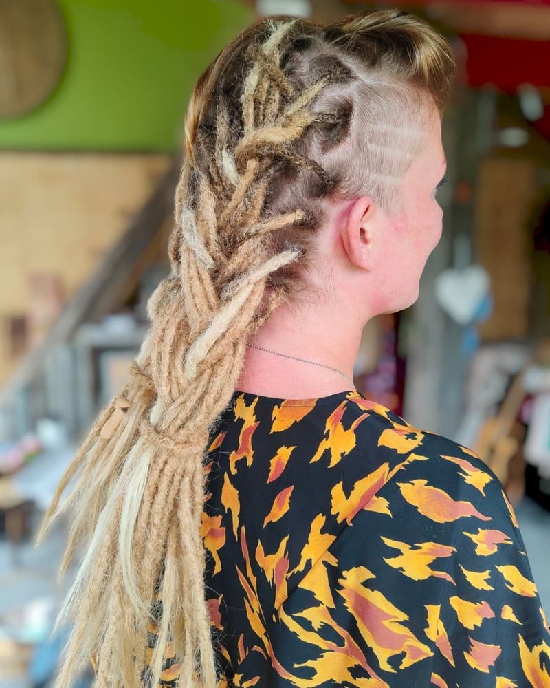 Twisted Freeform Dreads