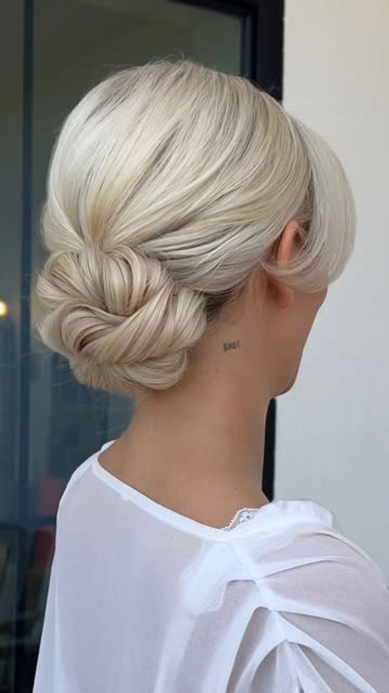 Twisted Low Bun