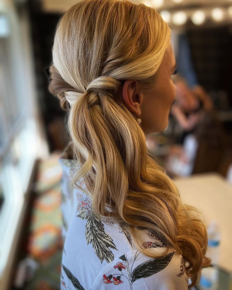 Twisted Side Ponytail