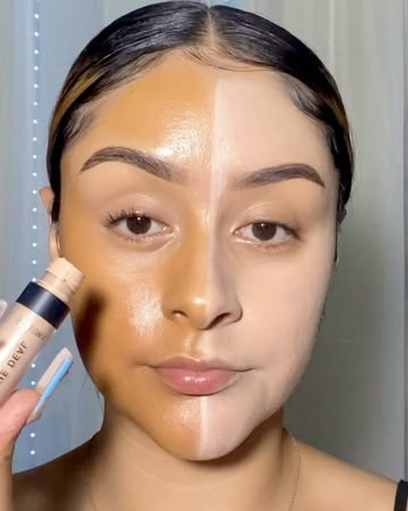 Using the Wrong Concealer Shade