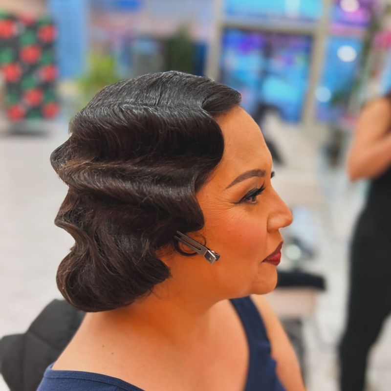 Vintage Finger Waves