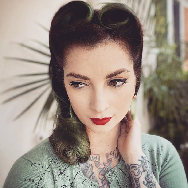 Vintage Victory Rolls