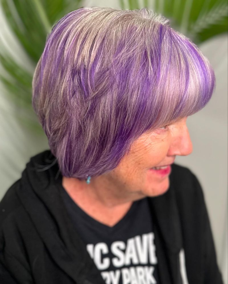 Vivacious Violet Layers