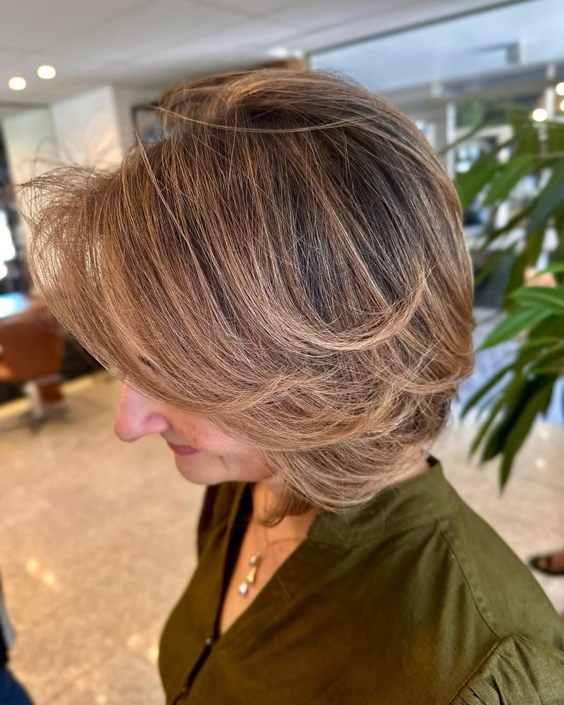 Voluminous Layered Bob