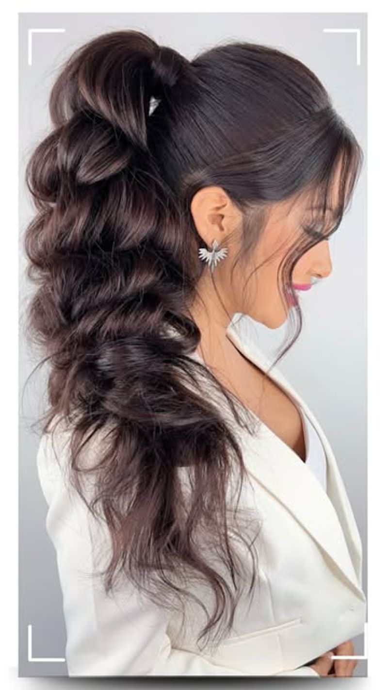 Voluminous Ponytail