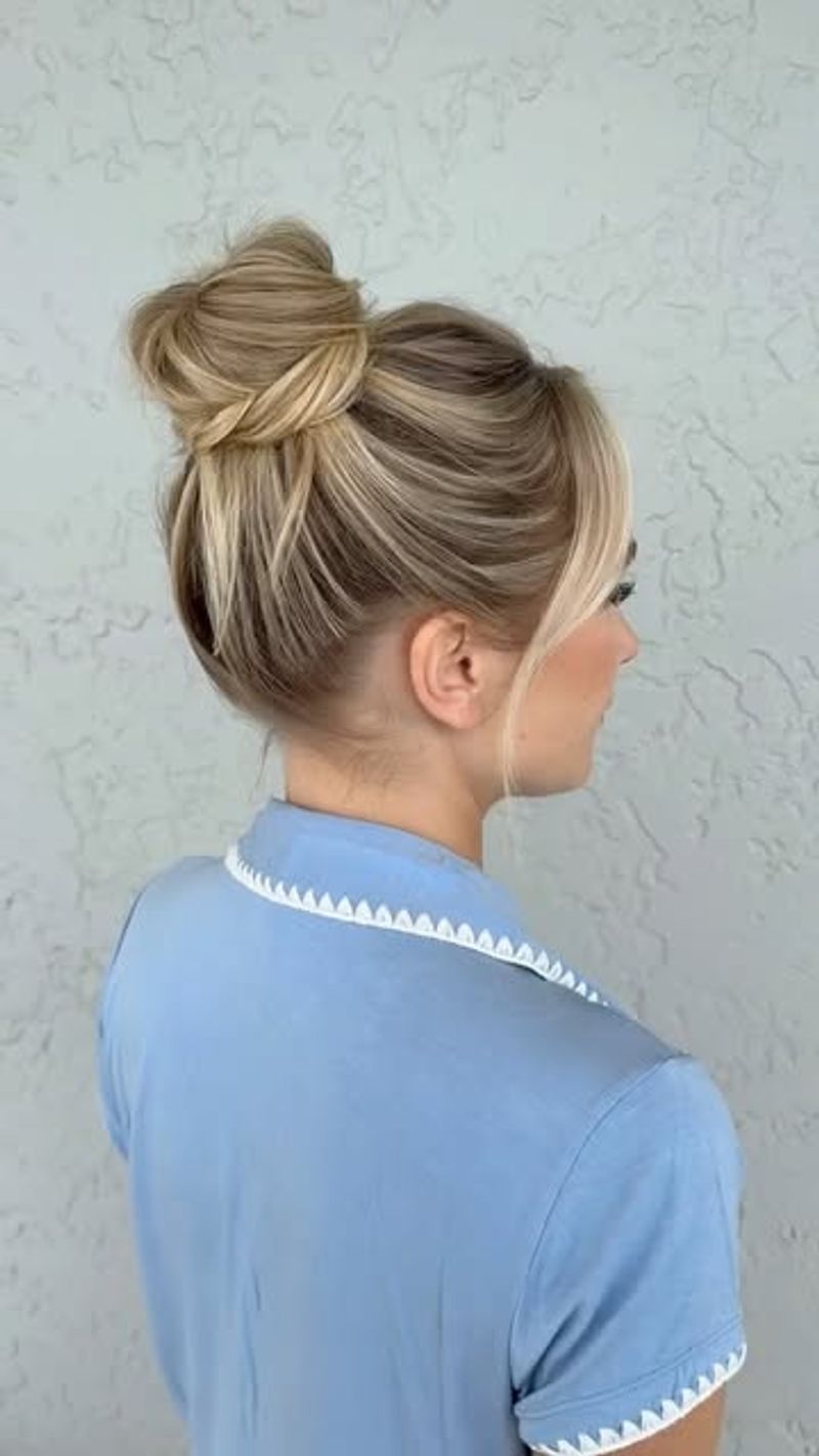 Voluminous Top Knot