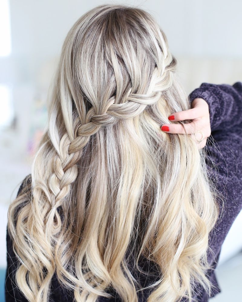 Tresse en cascade