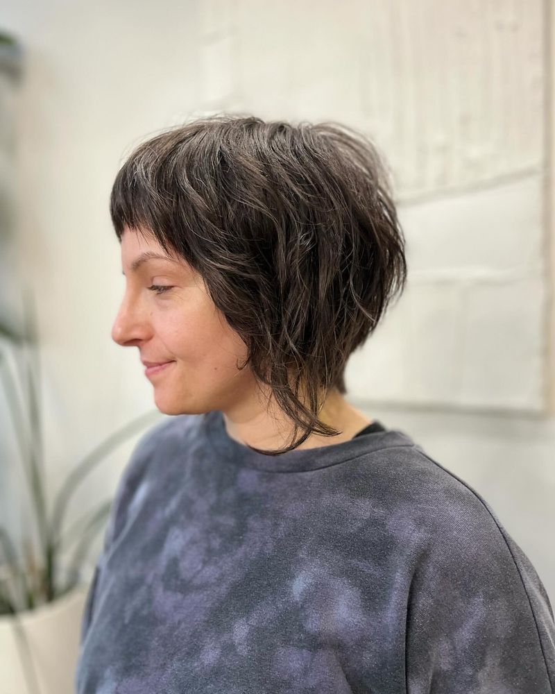 Wavy Long Pixie