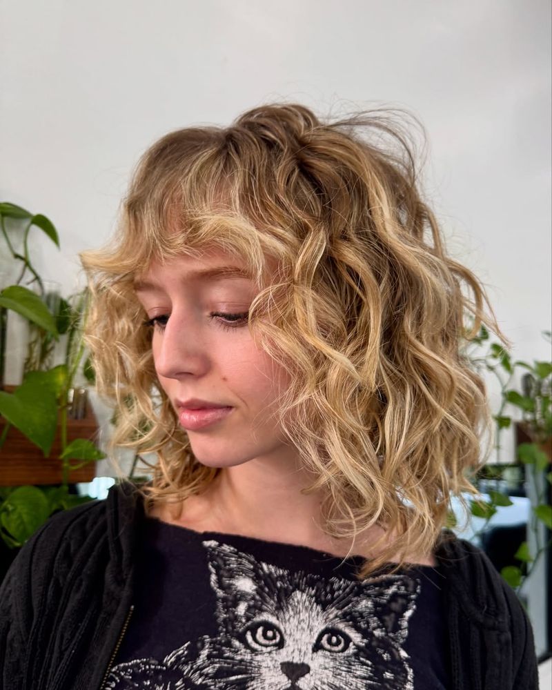 Wispy Tousled Waves