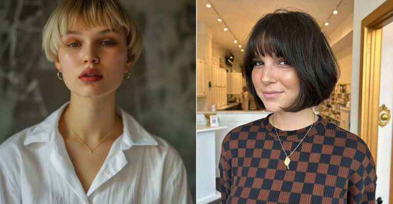Chic And Practical: 36 Short Haircuts That Suit Round Faces Perfectly